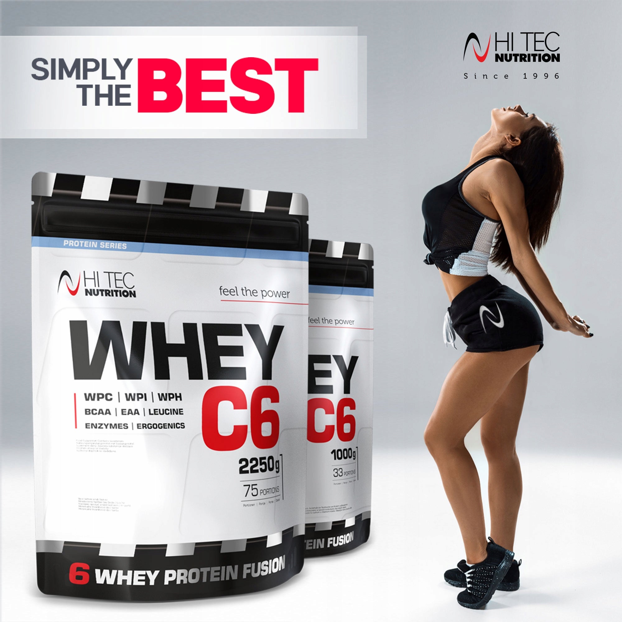 HI TEC Whey C-6- 1000 g WHEY ISOLATE WPI WPH WPC Manufacturer code 5907534281637