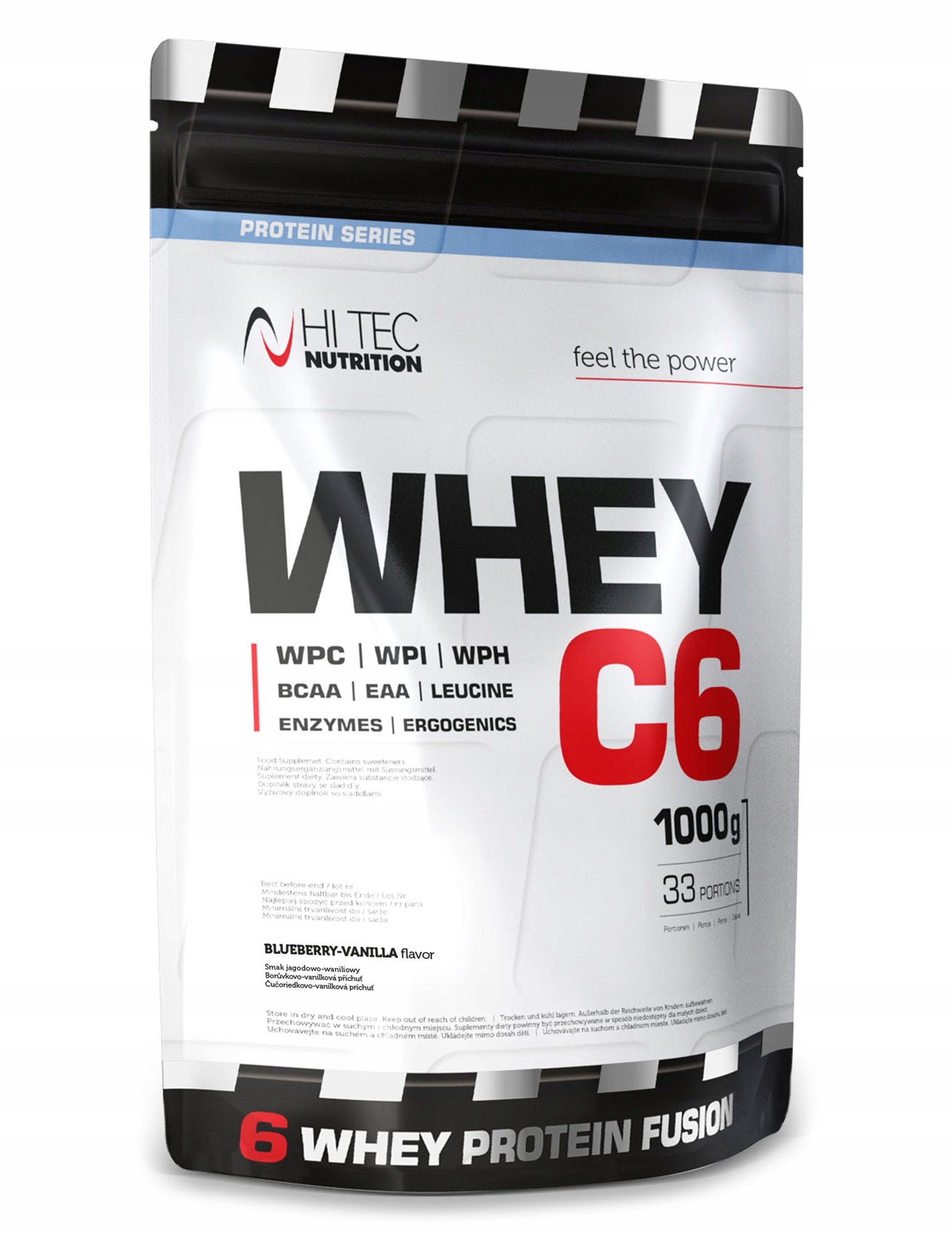 HI TEC Whey C-6- 1000 g WHEY ISOLATE WPI WPH WPC