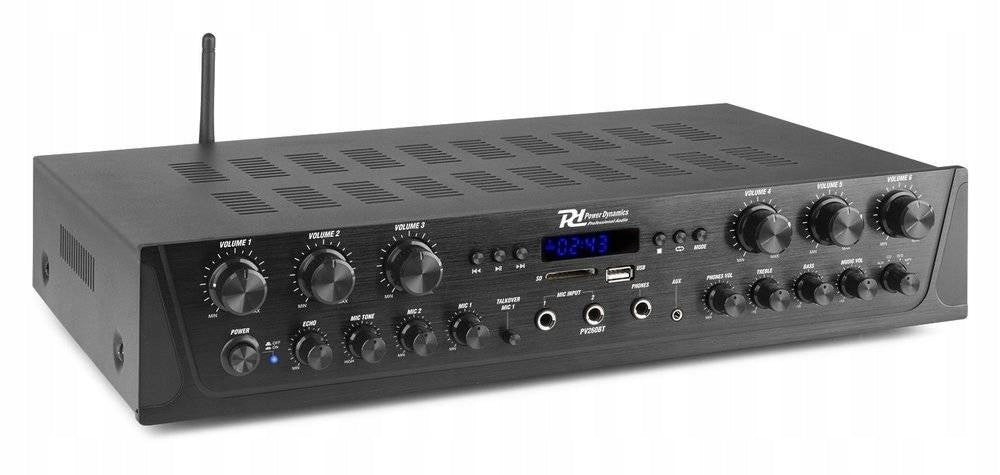 HIFI 6-Zone Amplifier 600W BT USB SD FM PILOT Packaging status original