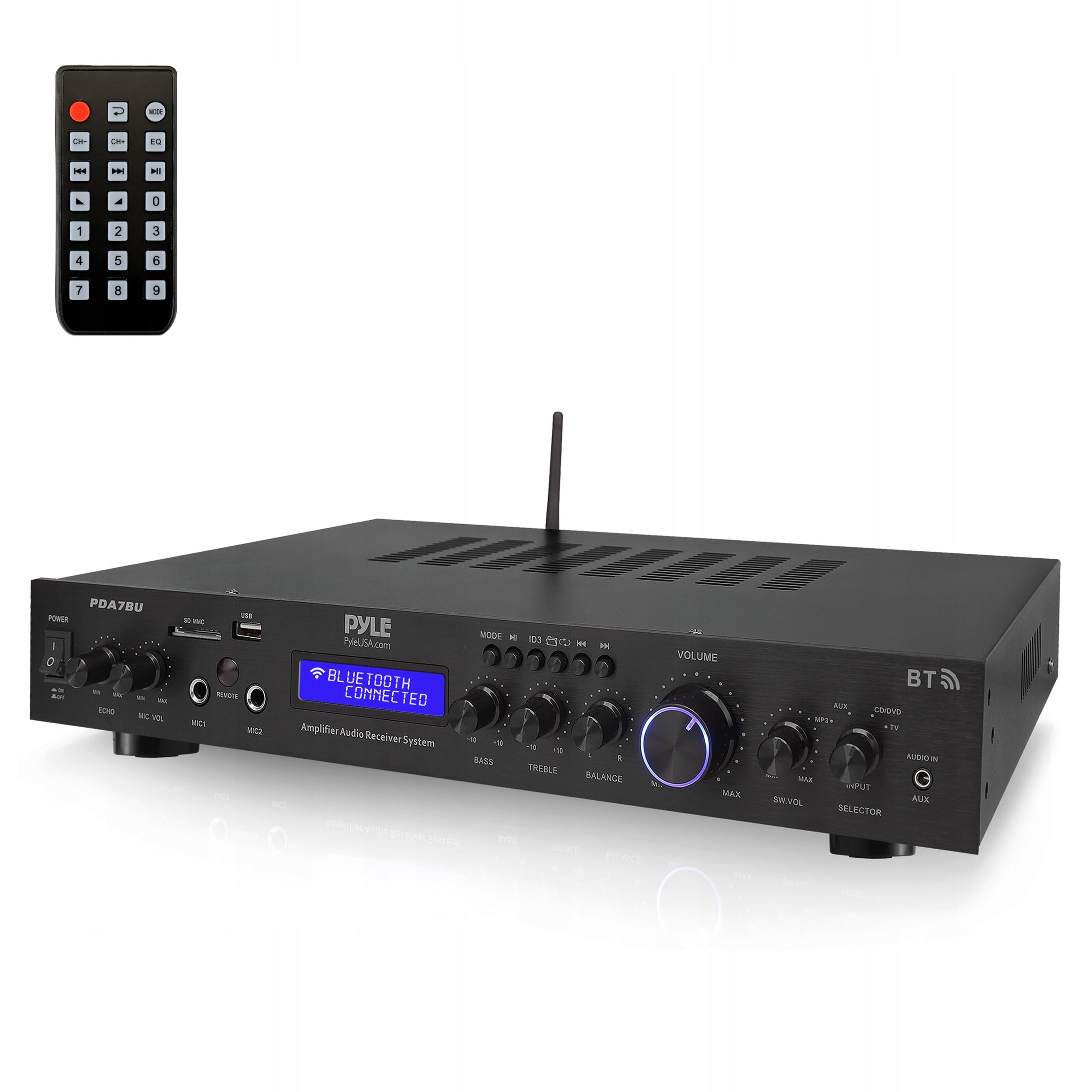 HIFI AUDIO AMPLIFIER STEREO SYSTEM POWERFUL DUST 200W PDA7BU EAN (GTIN) 0842893101484