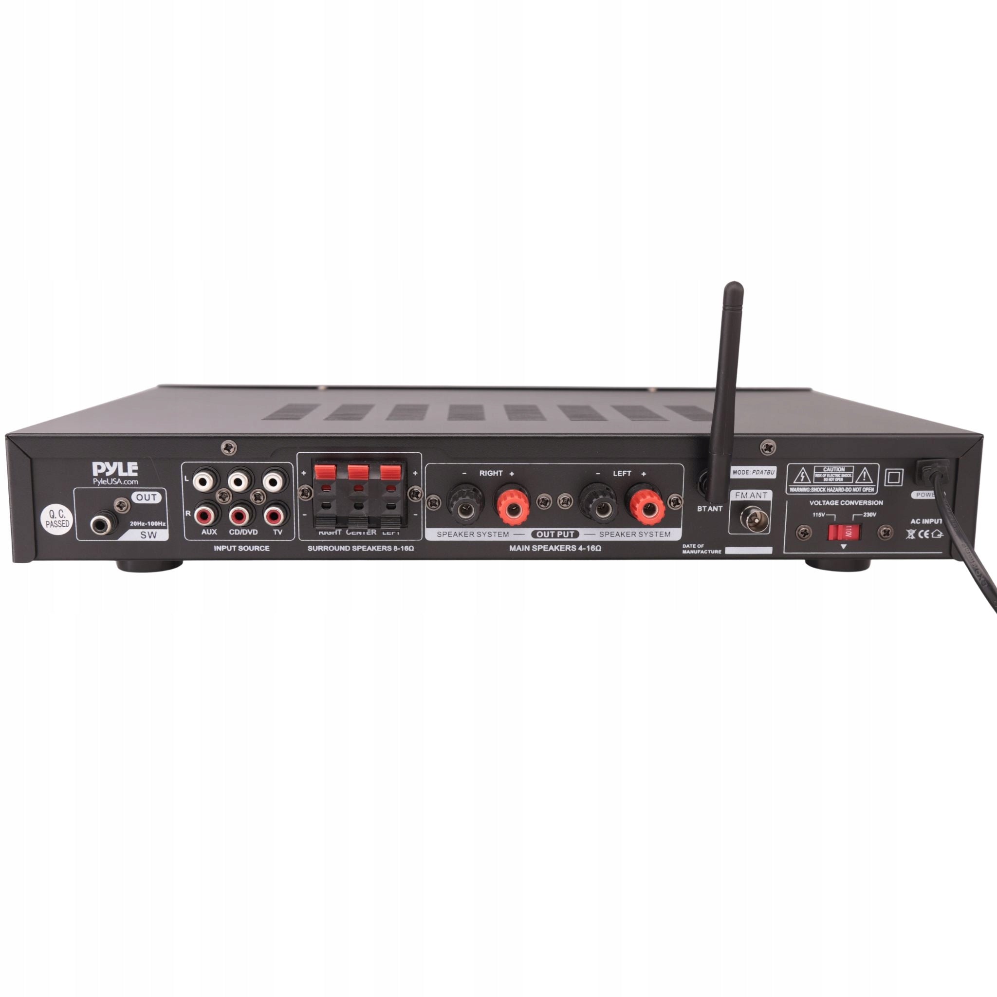 HIFI AUDIO AMPLIFIER STEREO SYSTEM POWERFUL DUST 200W PDA7BU Manufacturer code PDA7BU