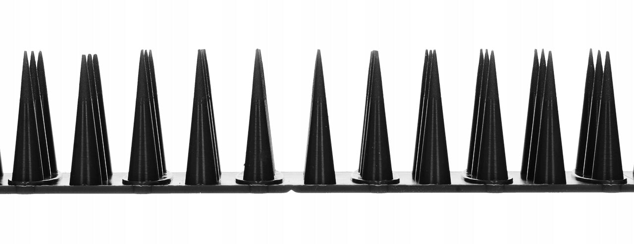 HIGH BIRD STRIP SPIKES FOR PIGEONS BLACK PLASTIC AGAINST BIRDS Manufacturer code 5902838390306