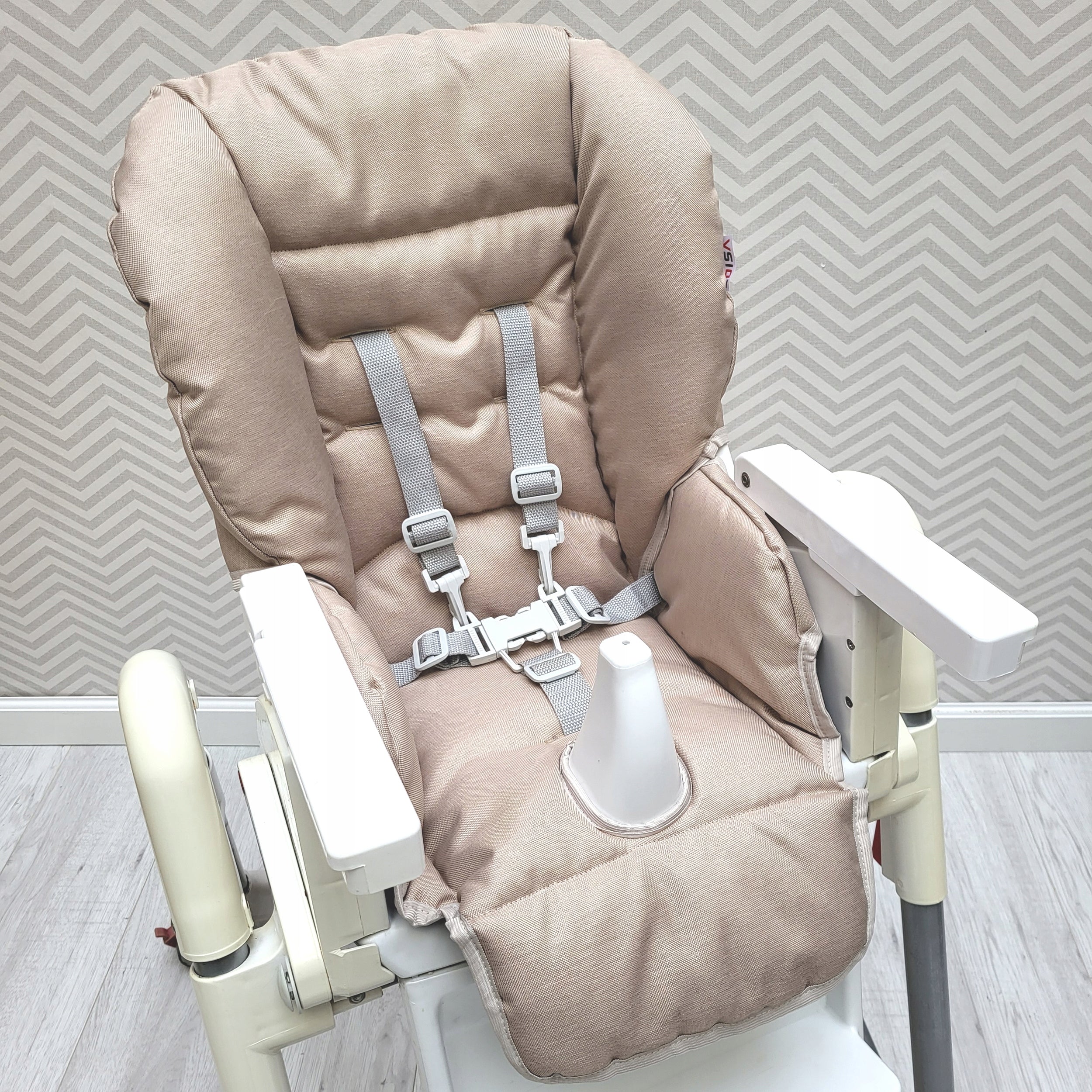 HIGH CHAIR CUSHION THICK CUSHION CHAIR COVER BEIGE Manufacturer code edisa2025