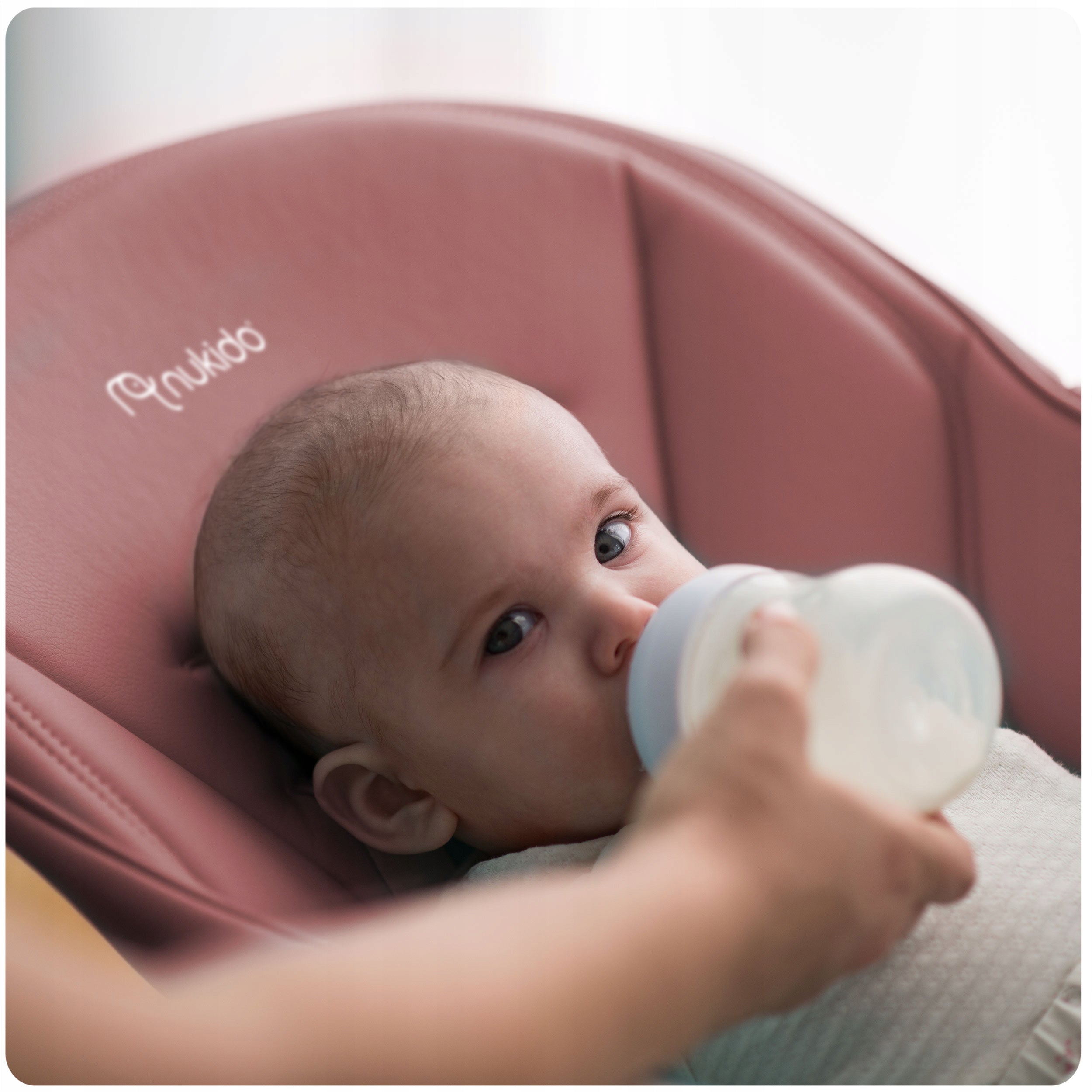 HIGH CHAIR FOR CHILDREN FOLDING TRAY NUKIDO BELO + TOYS Manufacturer code 700501-7250