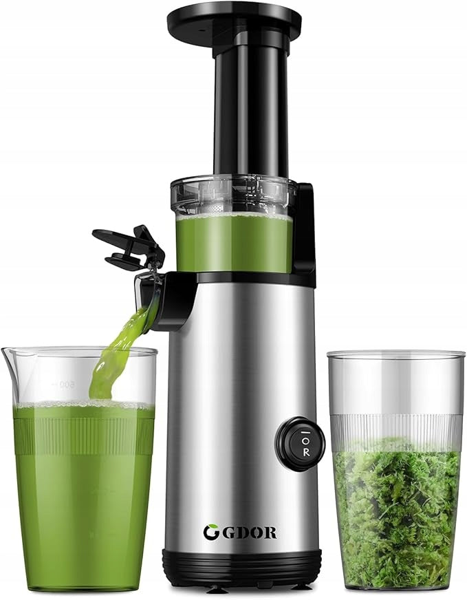 HIGH EFFICIENCY JUICER GDOR SJ-008 600 ML WITHOUT BPA SILVER