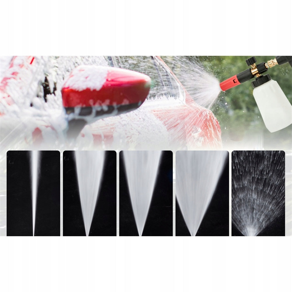 HIGH PRESSURE FOAM SPRAYER 4000PSI 5 NOZZLES FOR 3GPM PRESSURE WASHER Kind foam sprayer