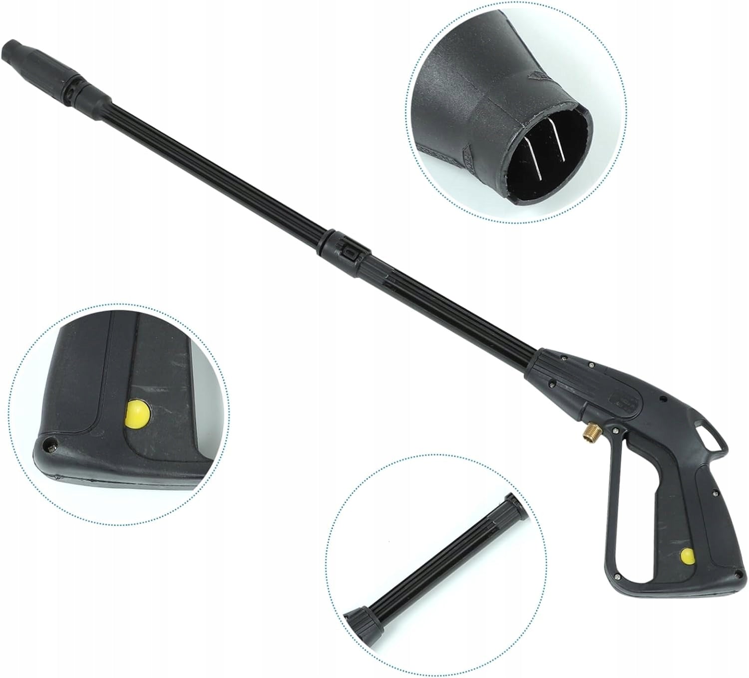 HIGH PRESSURE WASH GUN, JET WASHER ACCESSORIES Operating pressure 150 bar