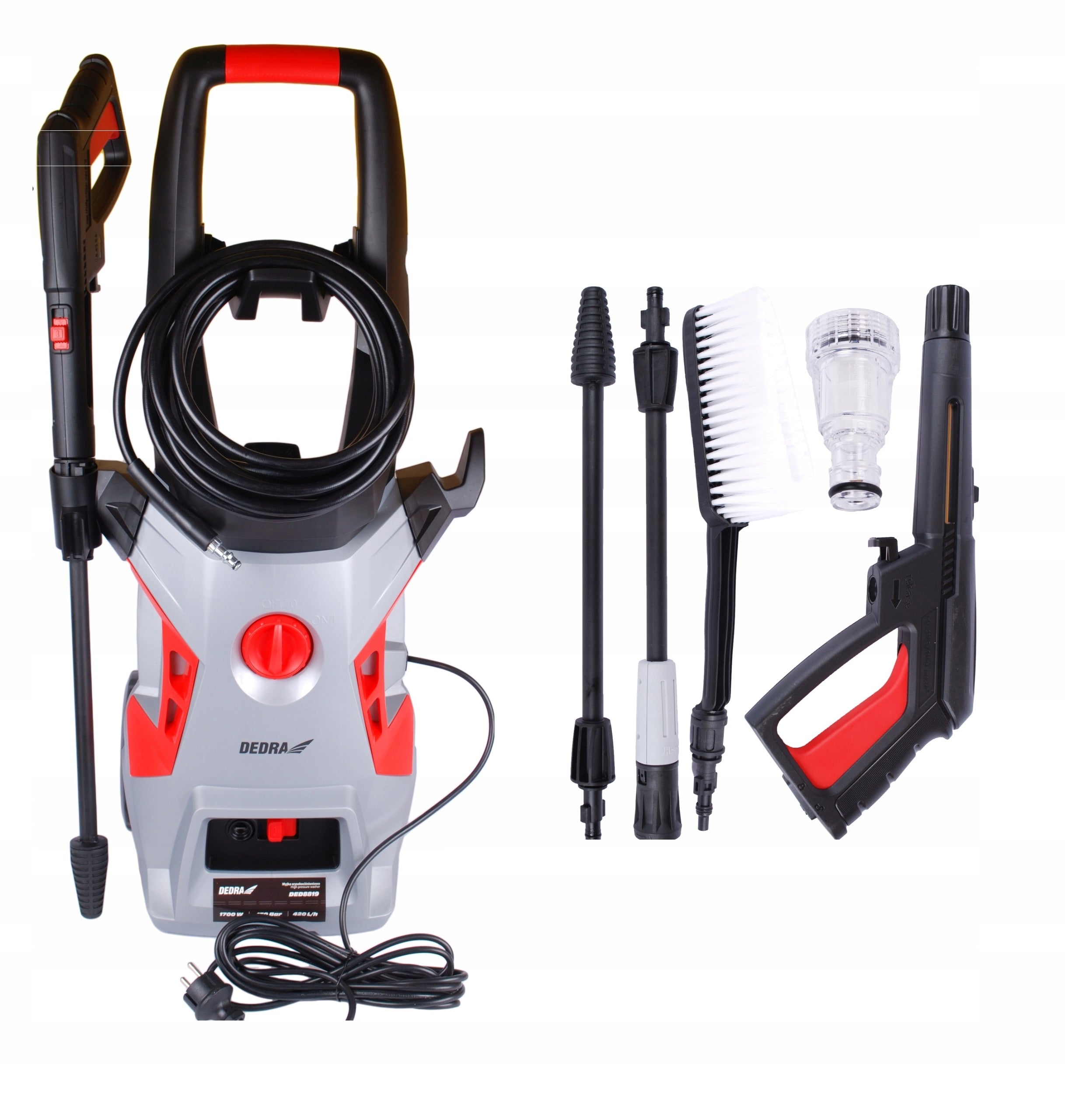 HIGH PRESSURE WASHER 1700W PAVING STONES