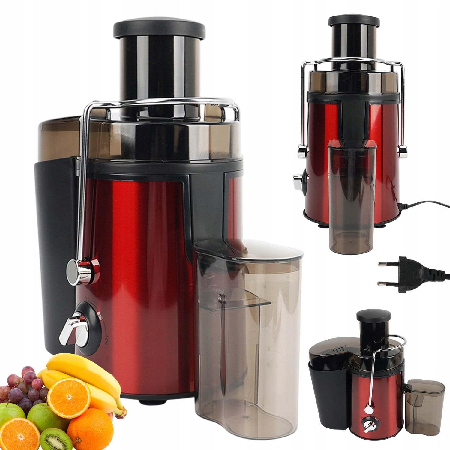 HIGH SPEED FRUIT VEGETABLE JUICER 1000W STRONG WITH 3 SPEED LEVELS