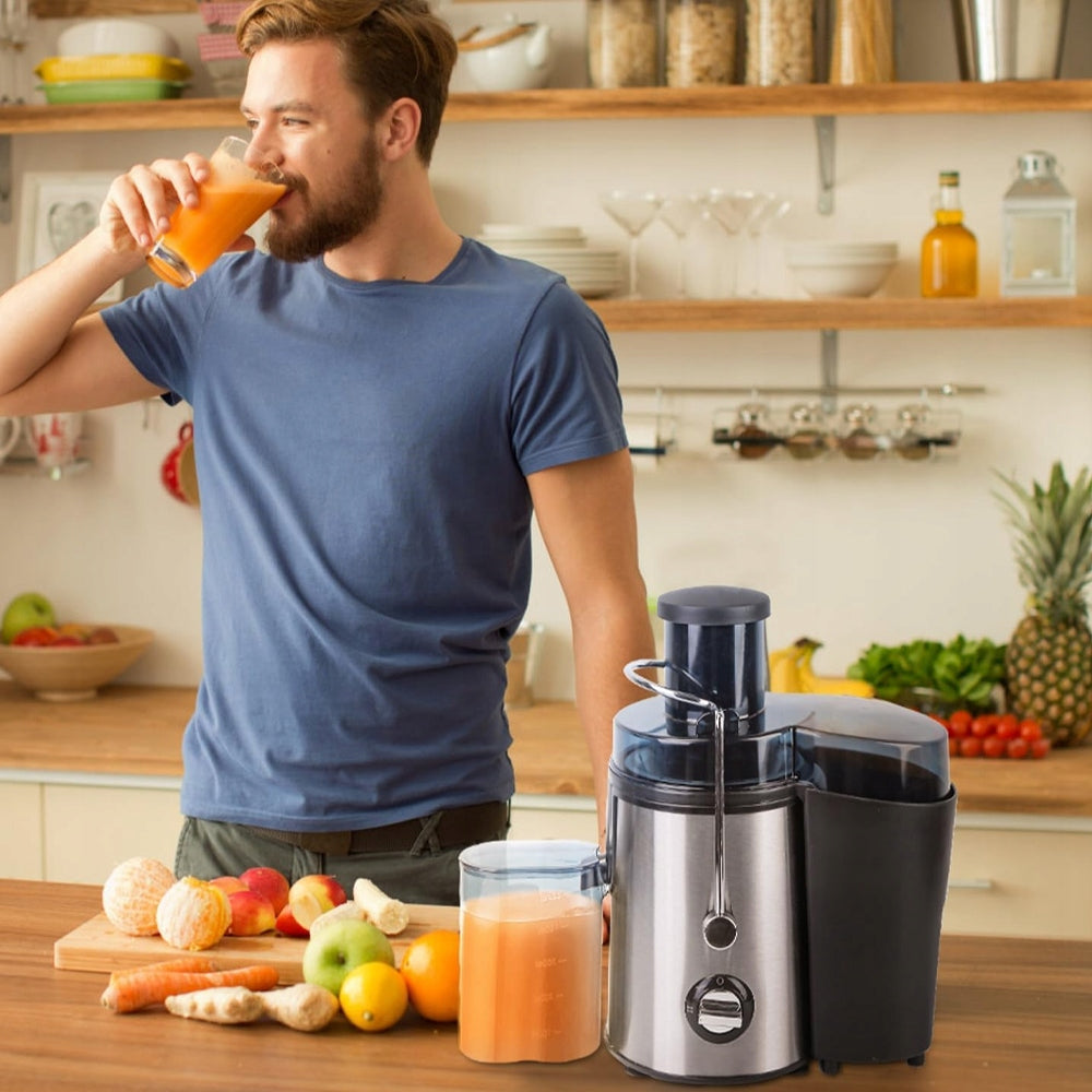 HIGH SPEED JUICER 800W For Fruit And Vegetable Large Hole Brand no brand