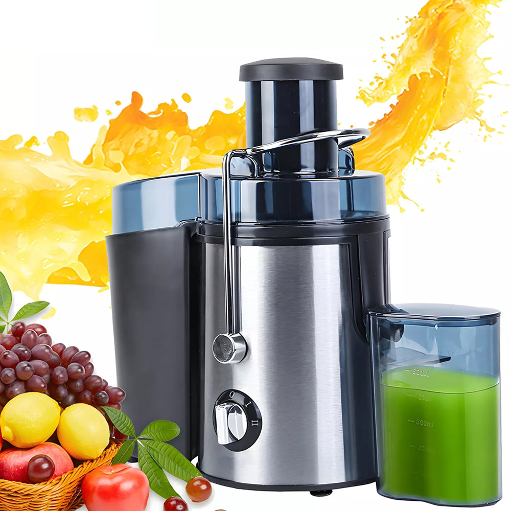 HIGH SPEED JUICER FOR FRUIT AND VEGETABLES 2 ADJUSTABLE SPEEDS 1000W