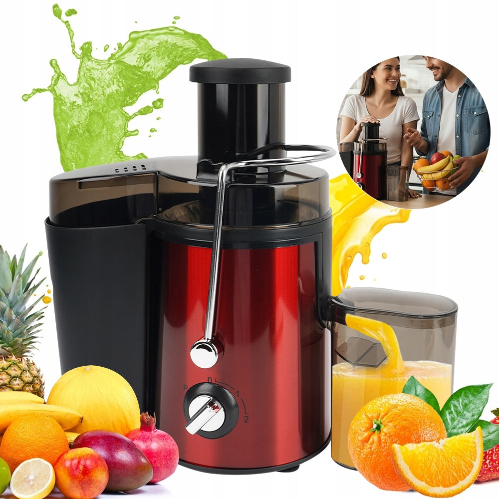 HIGH SPEED JUICER FOR FRUIT AND VEGETABLES 3 ADJUSTABLE SPEEDS 1000W