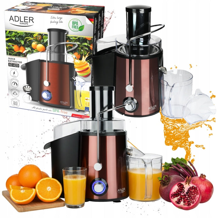 HIGH SPEED JUICER VEGETABLE AND VEGETABLE JUICER LARGE HOLE 2000W