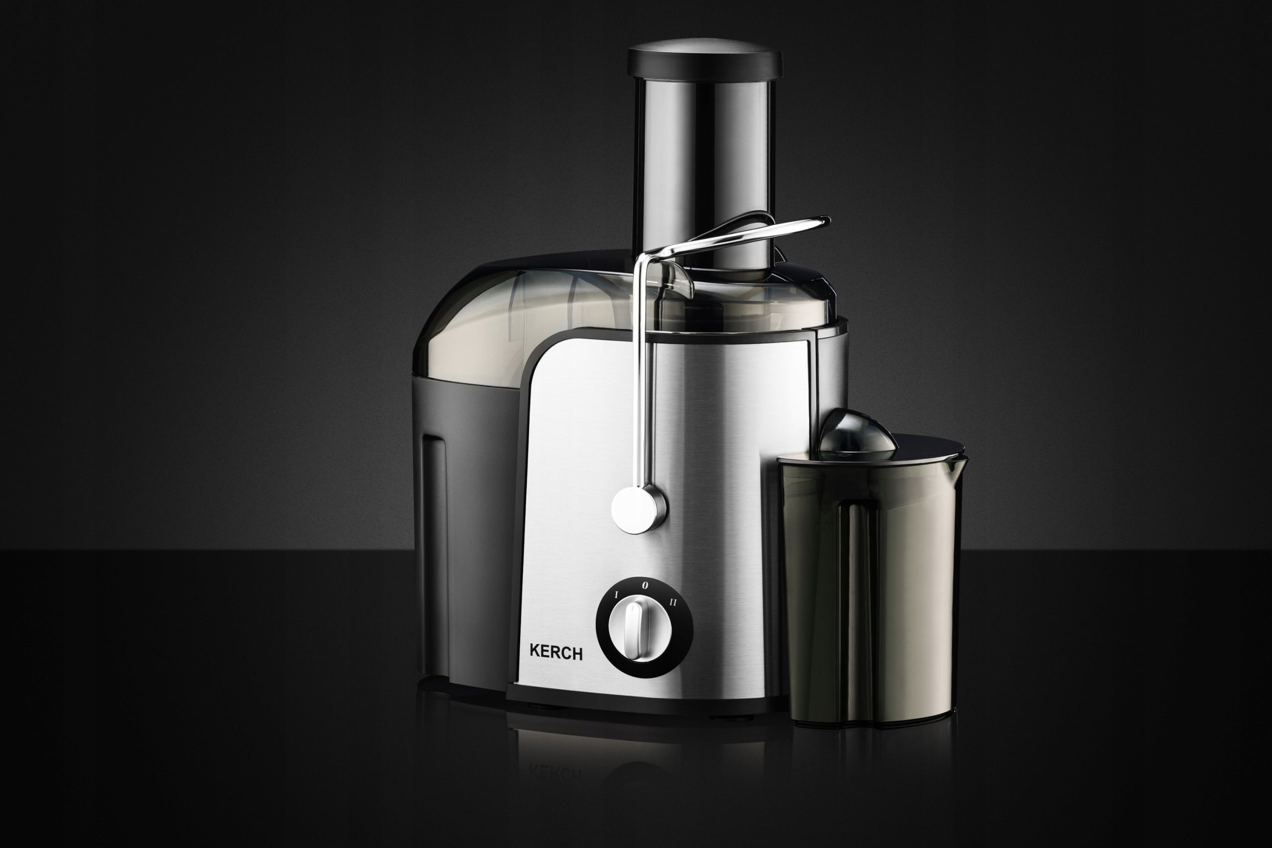HIGH SPEED JUICER VEGETABLE FRUIT KERCH VITAL 1900W HOLE 75MM Brand Kerch