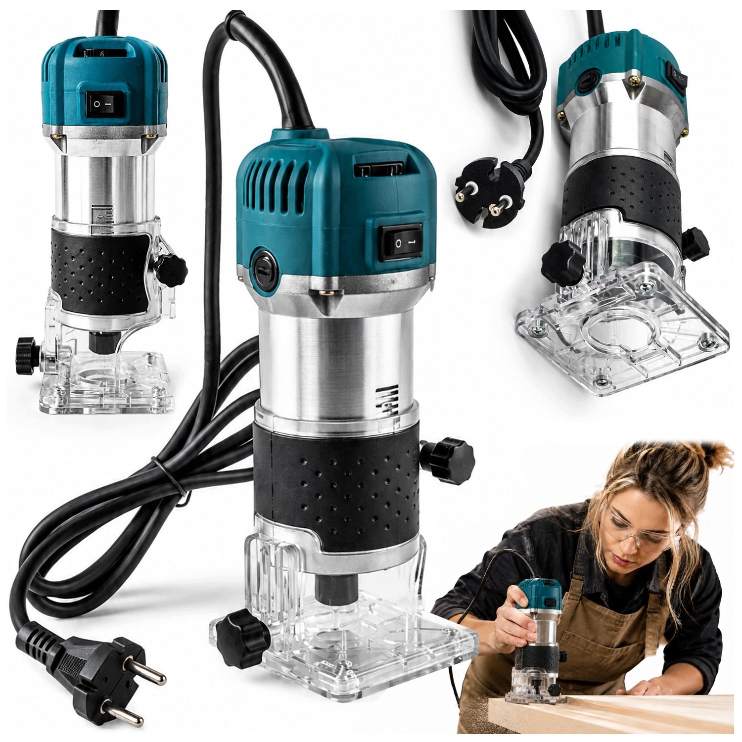 HIGH SPINDLE WOOD MILLING MACHINE ROTATION ADJUSTABLE CUTTING MACHINE SET