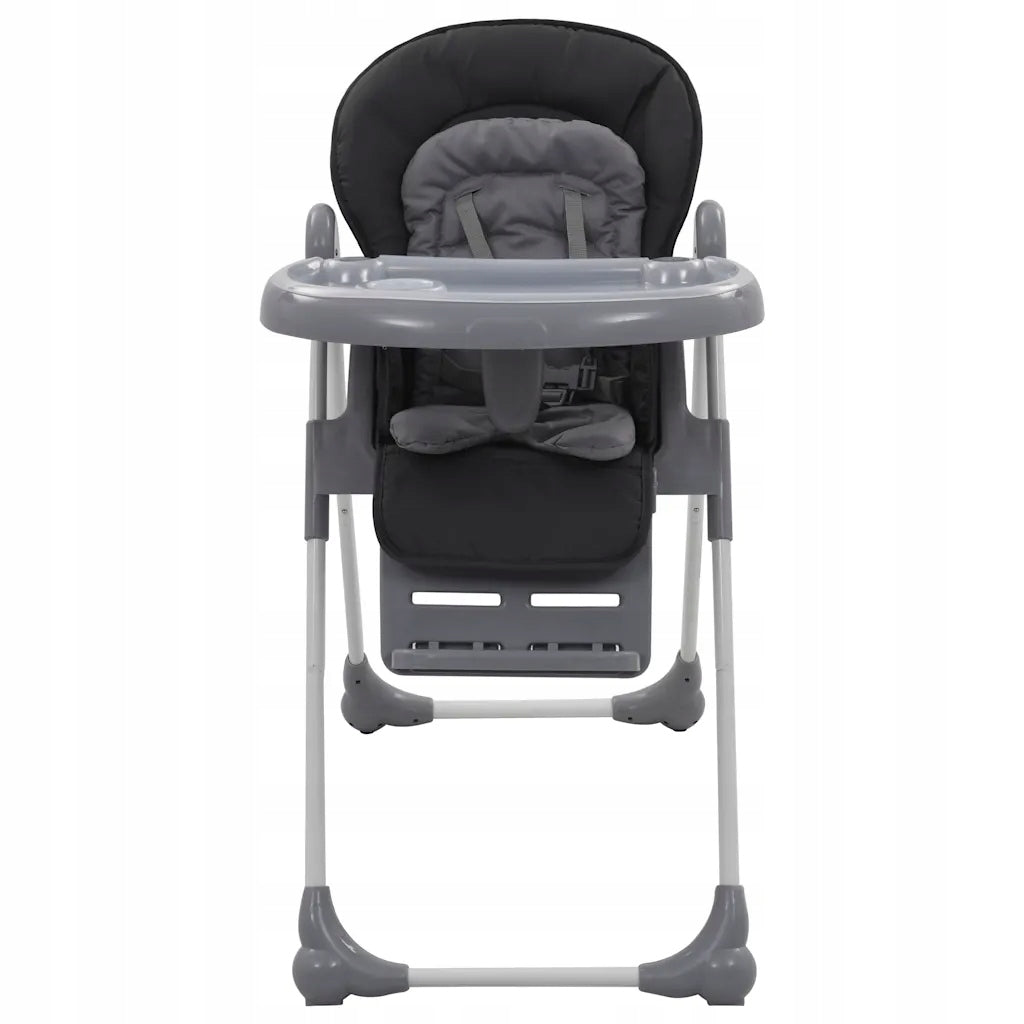 HIGHCHAIR Adjustable Folding Grey 5 Belts 3 Positions 15 kg Packaging status original