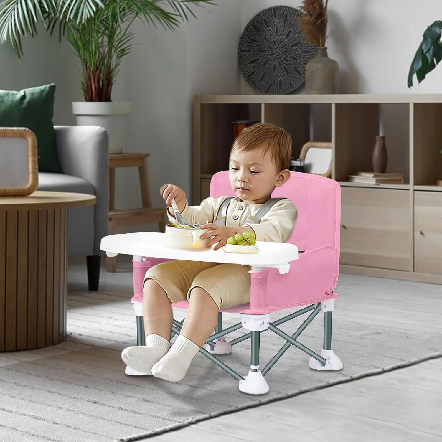 HIGHCHAIR BABY SEAT FOLDING REMOVABLE TRAY FOOD Brand no brand