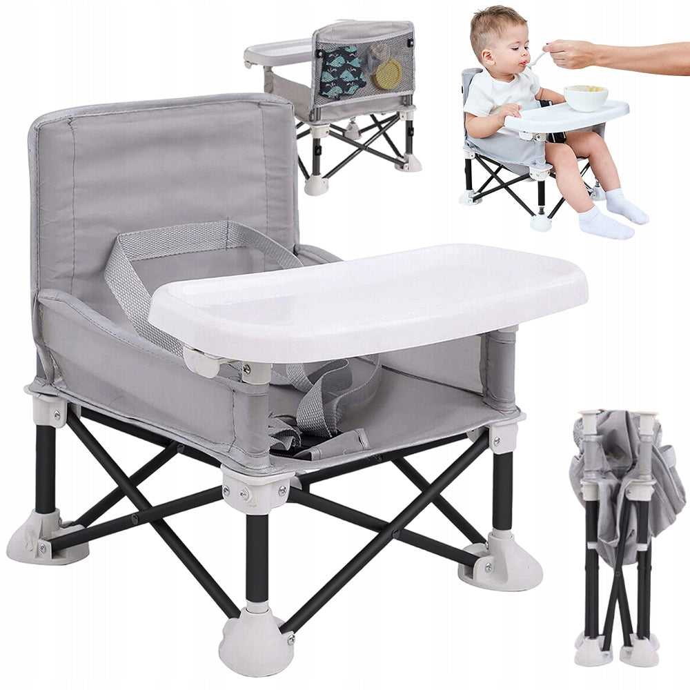 HIGHCHAIR CHILDREN'S FEEDING AND PLAY TABLE WITH TRAY SEAT BELTS
