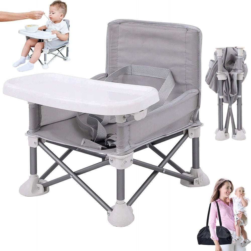 HIGHCHAIR FOLDING BABY FEEDING SEAT 3IN1 SAFETY