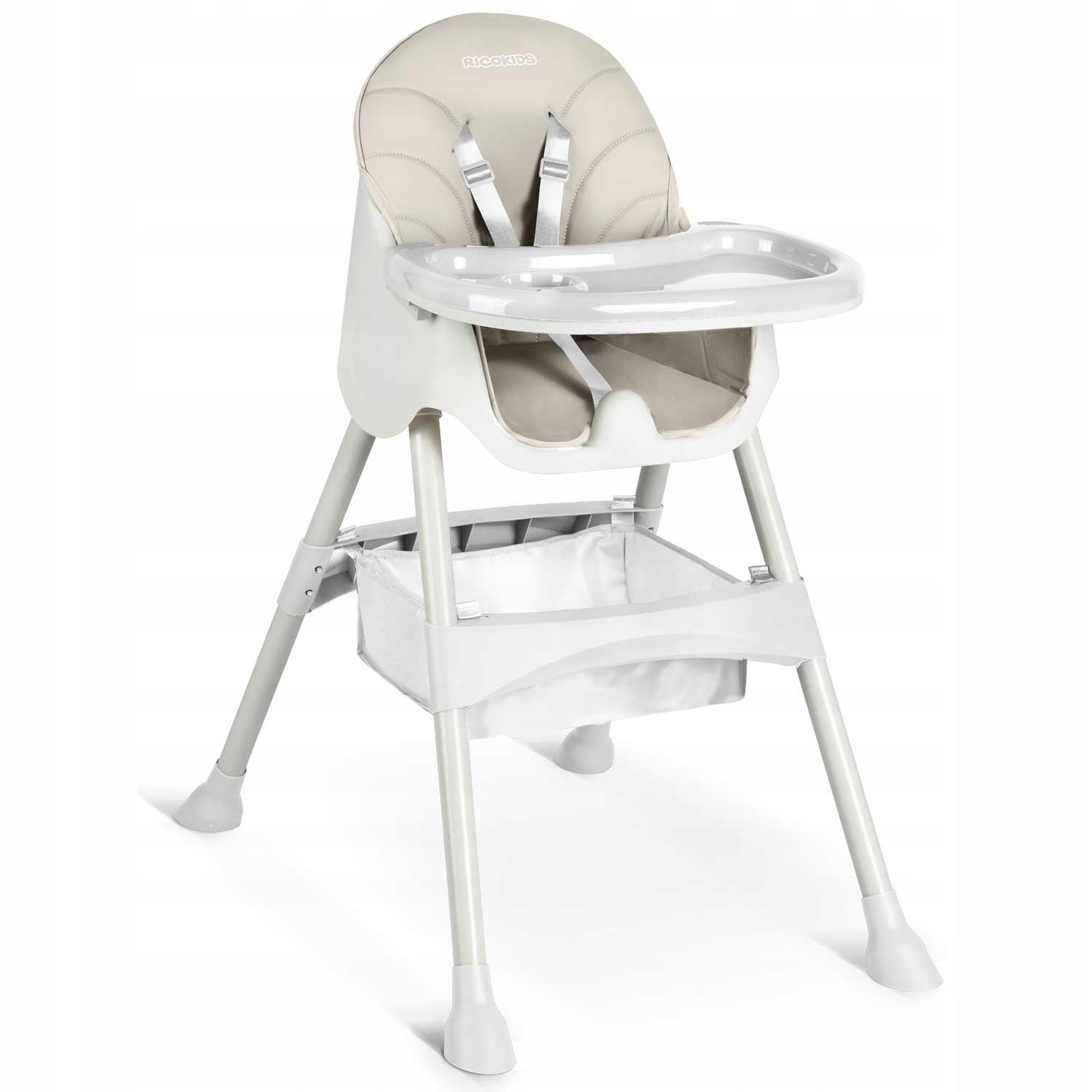 HIGHCHAIR FOR CHILDREN ADJUSTABLE SEAT TRAY SAFETY BELTS Brand no brand