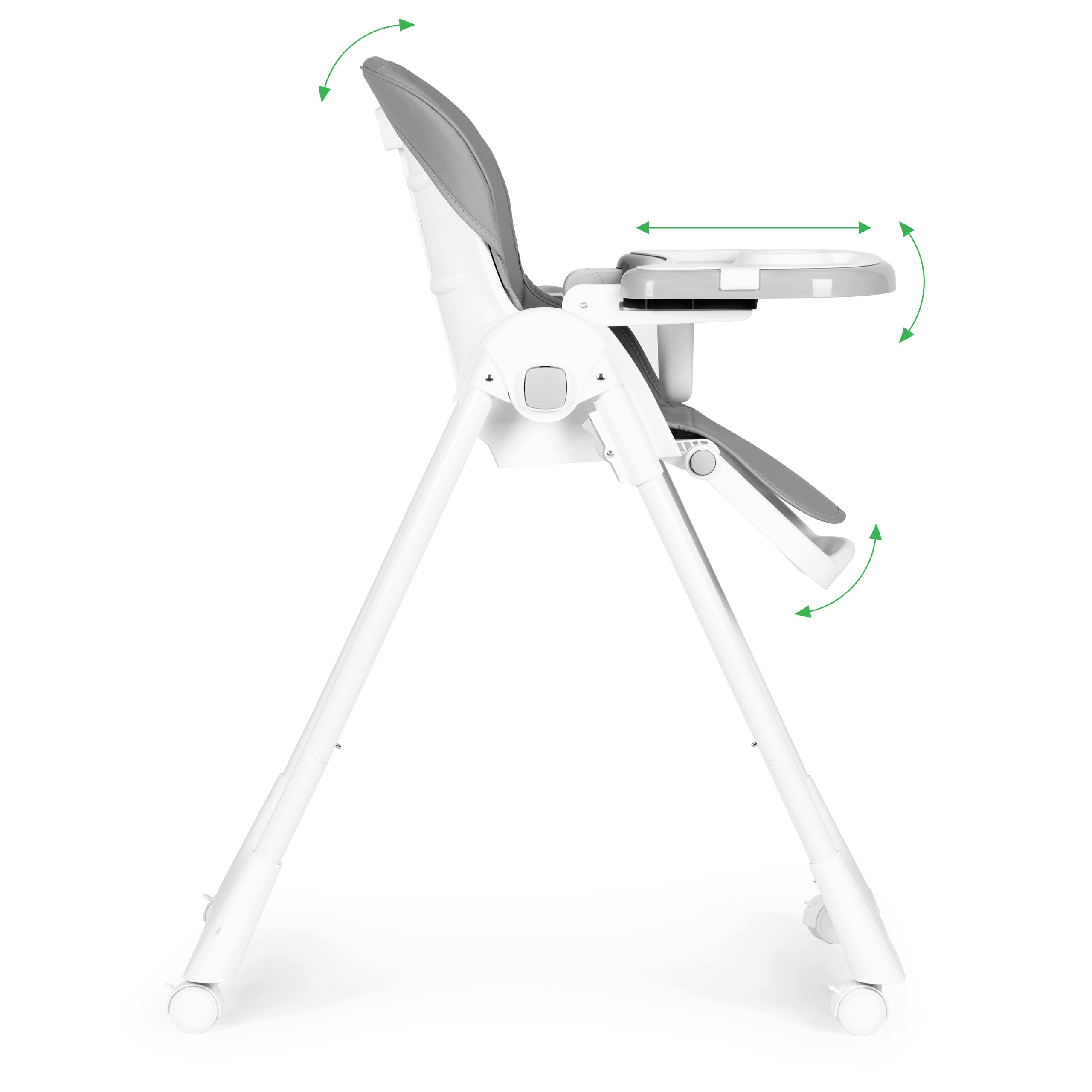 HIGHCHAIR FOR CHILDREN HEIGHT ADJUSTMENT BELTS GREY Manufacturer code 5907881273705