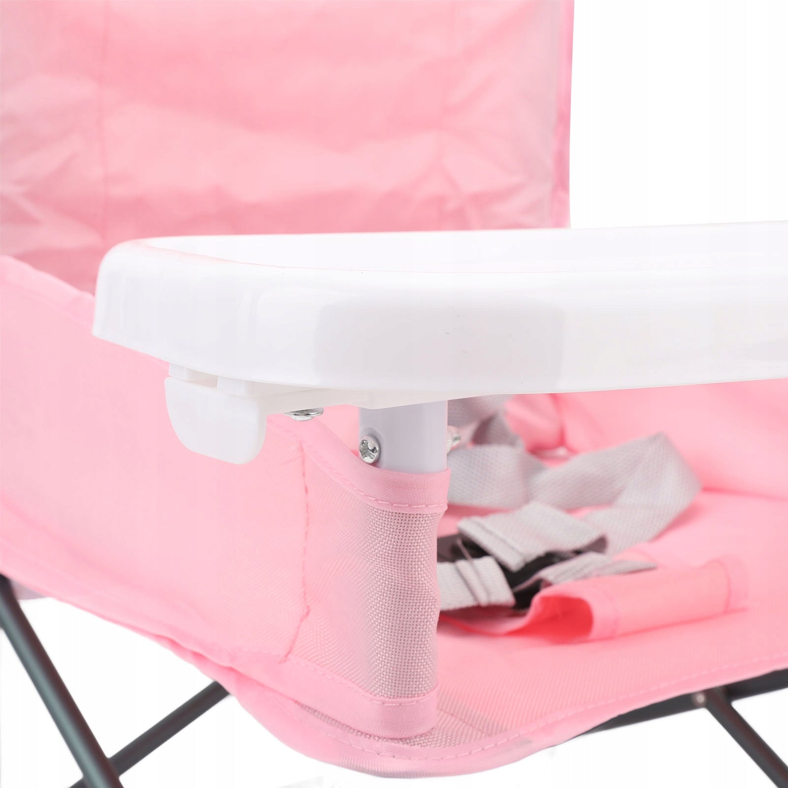 HIGHCHAIR FOR CHILDREN TRAY FOLDING SEAT PINK Brand no brand