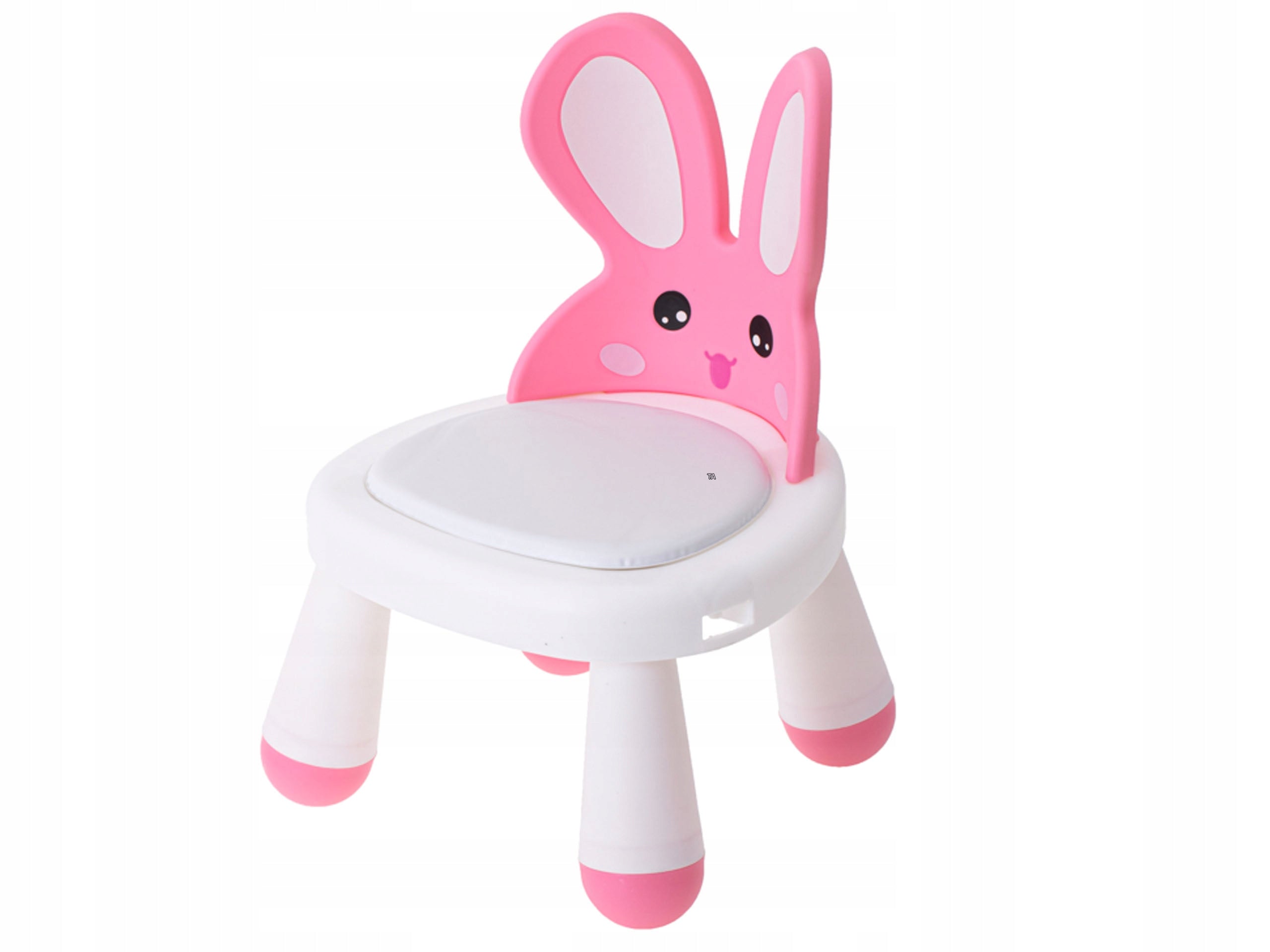 HIGHCHAIR WITH TABLE FOR FEEDING AND PLAYING ROSES 2IN1 DETACHABLE TABLETOP Color pink