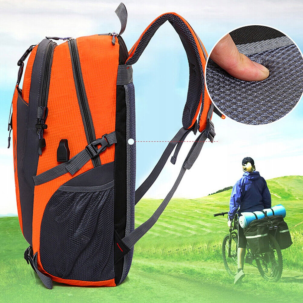 HIKING BACKPACK FOR BOTH SEXES LIGHTWEIGHT MULTIFUNCTIONAL TREKKING BAG 40L Brand no brand