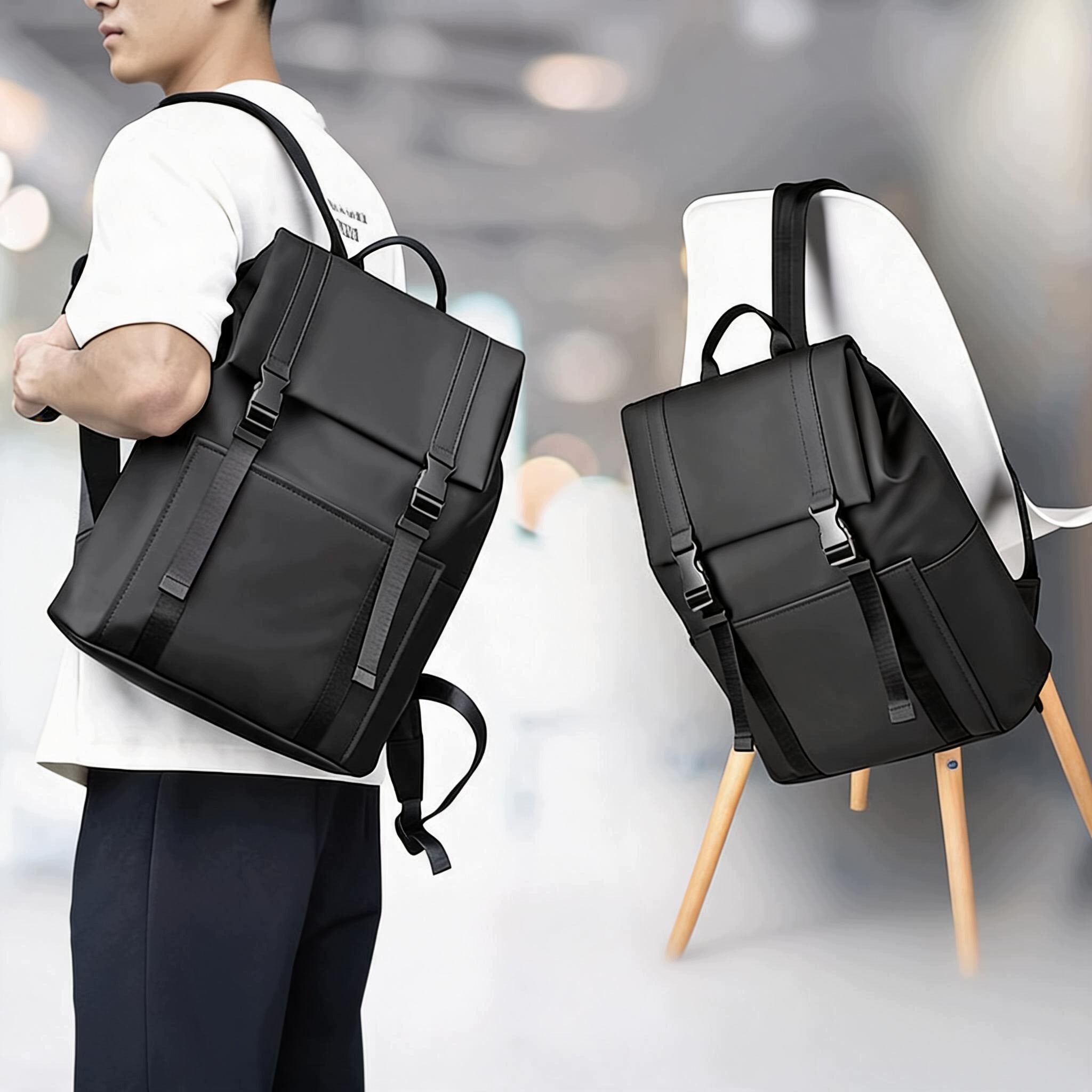 HIKING BACKPACK HEIGHT COMFORTABLE 46x39x15cm LARGE UP TO 15.6 INCH LAPTOP Brand no brand