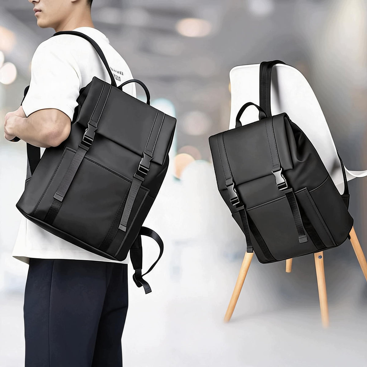 HIKING BACKPACK HEIGHT COMFORTABLE 46x39x15cm LARGE UP TO 15.6 INCH LAPTOP Brand no brand