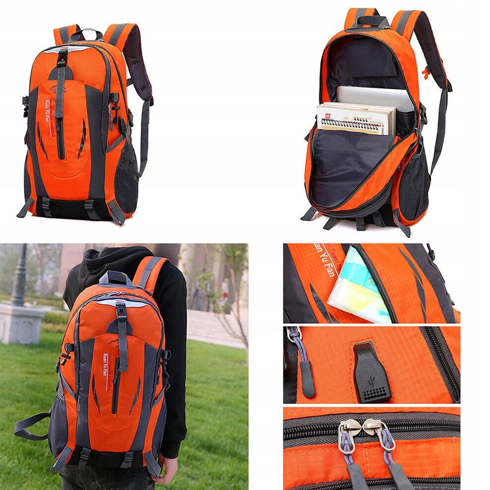 HIKING BACKPACK TREKKING MOUNTAIN IN THE MOUNTAINS MEN'S WOMEN STRONG ORANGES Dominant material other