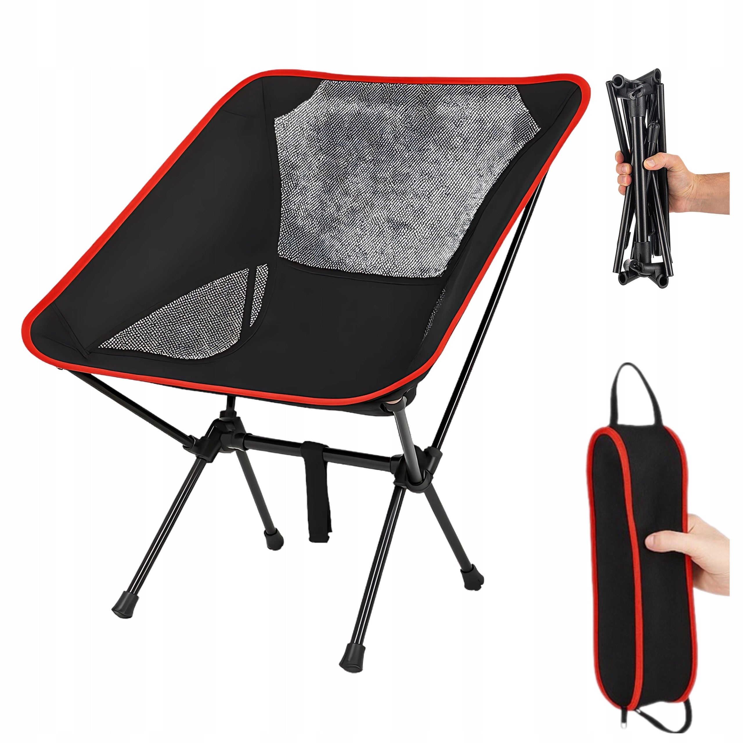HIKING CHAIR FISHING CAMPING FOLDING FISHING CHAIR LARGE 120KG