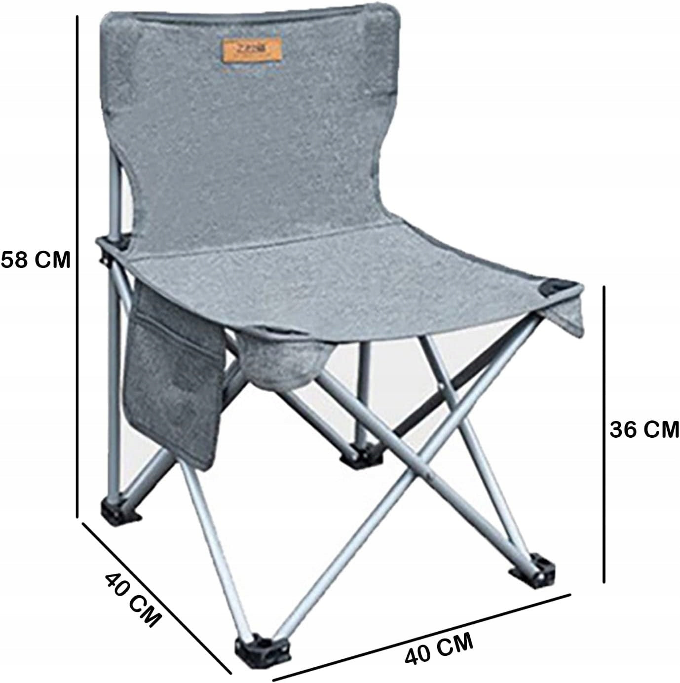 HIKING CHAIR FISHING FOLDING CAMPING CHAIR 150KG EAN (GTIN) 5907076704960