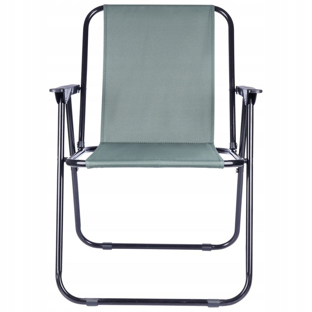 HIKING Chair Folding Beach Garden Balcony Fishing Camping Color silver