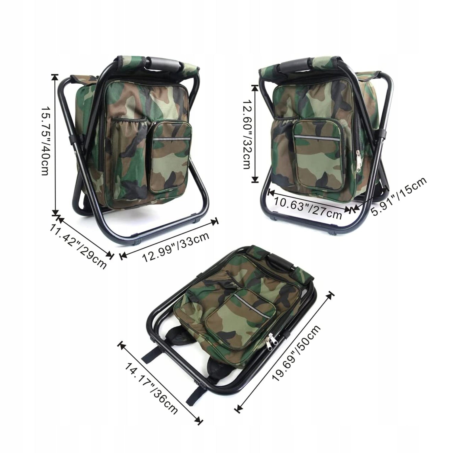 HIKING FISHING CHAIR BACKPACK HIGHCHAIR FOLDING BACKPACK 2 IN 1 EAN (GTIN) 0882695803087