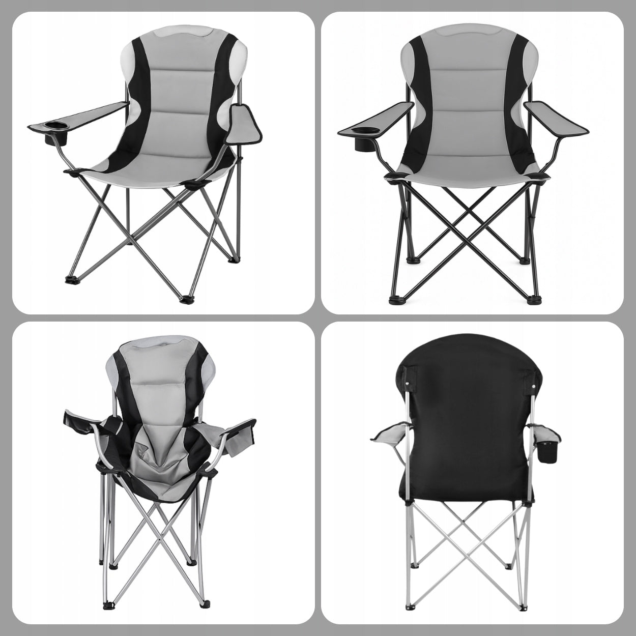 HIKING FISHING CHAIR FOLDING LARGE FOR FISHING CAMPING Brand MEMFLOW