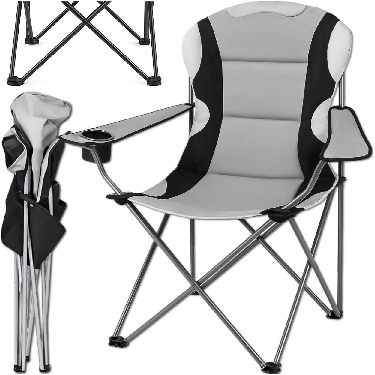 HIKING FISHING CHAIR FOLDING LARGE FOR FISHING CAMPING Manufacturer code krzesełko wędkarskie namiot składane wygodne