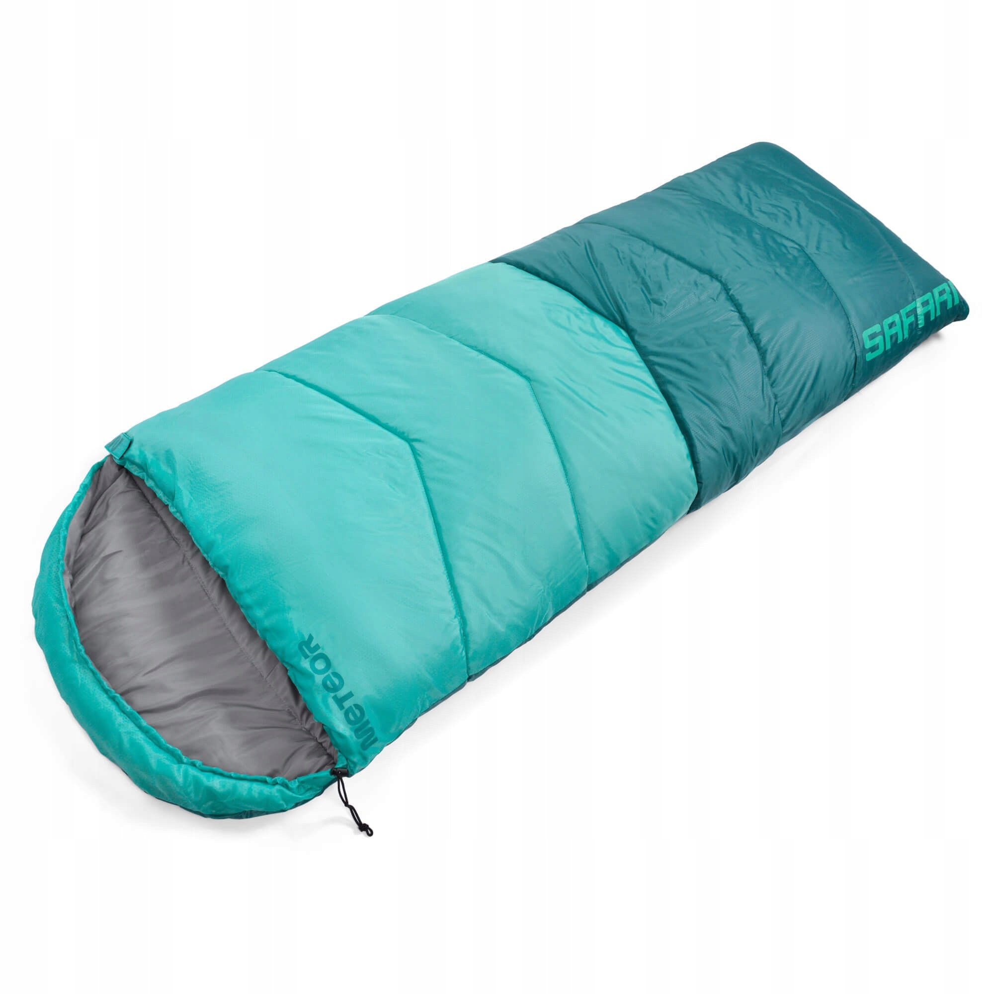 HIKING SLEEPING BAG FOR TENT QUILT WITH HOOD LIGHT METEOR 220x80 LEFT Manufacturer code 17366
