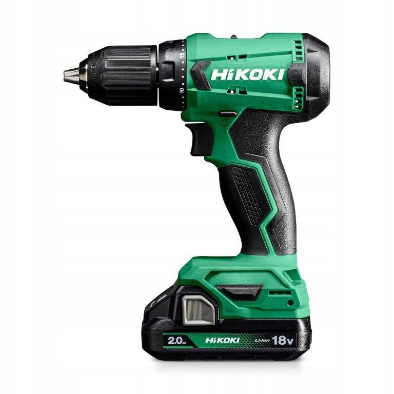 HIKOKI HITACHI DS18DAWCZ Cordless Screwdriver 2 x 2Ah Battery + Suitcase Batteries included yes