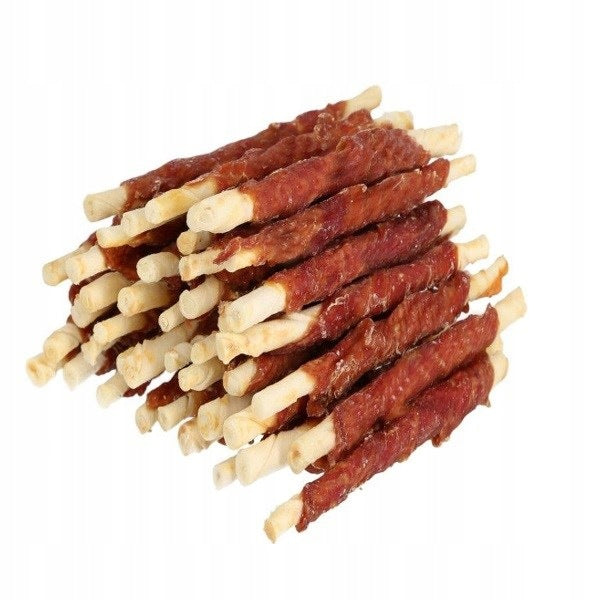 HILTON Duck Wrapped Chopsticks - Dog Teether - 500 g