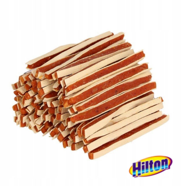 HILTON SET OF SOFT DUCK AND CHICKEN TREATS 4X 500G Brand Hilton