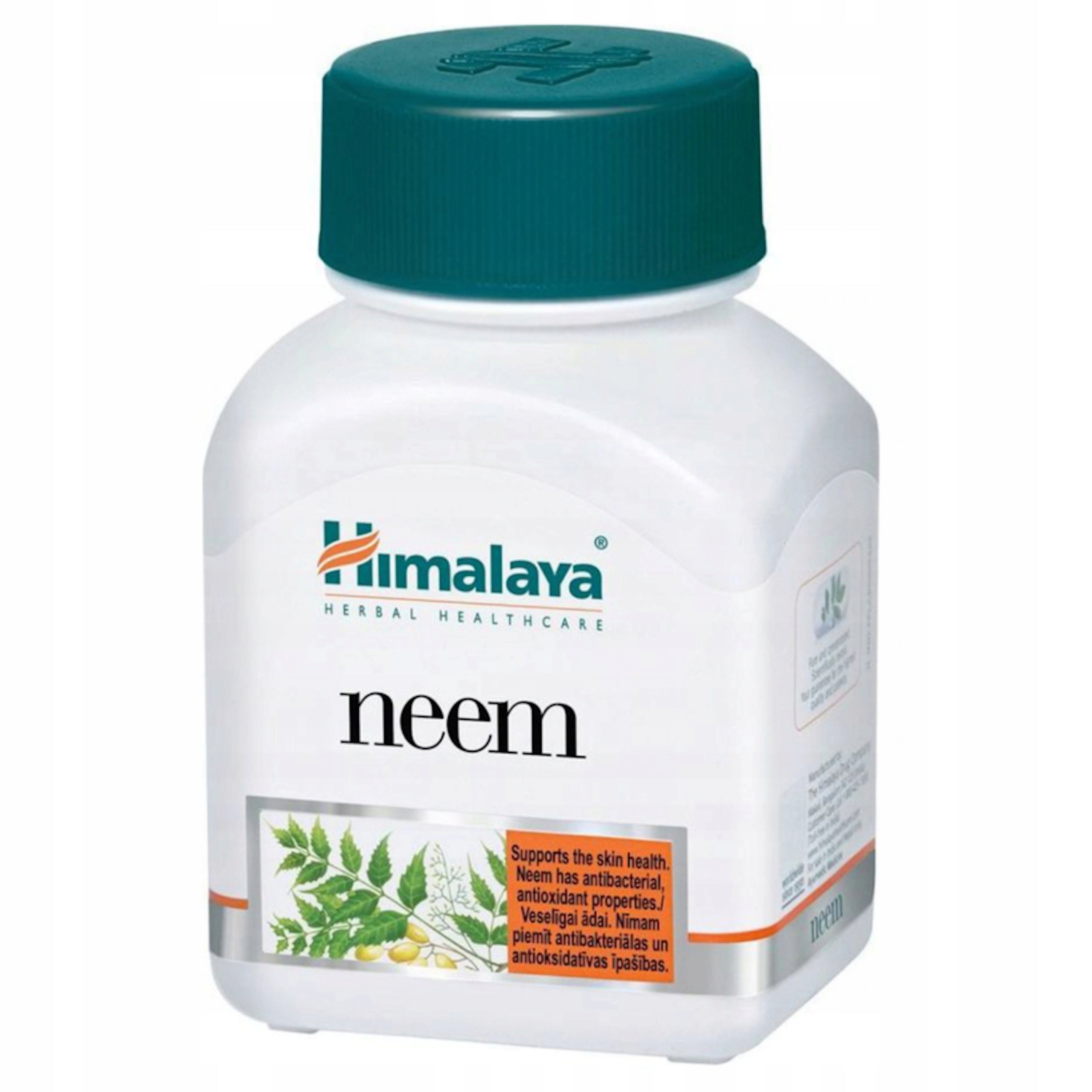 HIMALAYA NEEM 60 tab. SKIN ACNE CLEANSING THE BODY PIMPLES DETOX