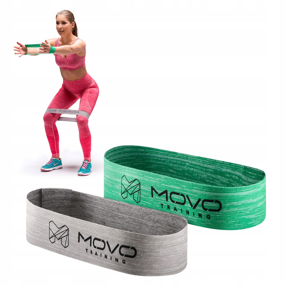 HIP BAND MINI SET OF EXERCISE MATERIAL TAPES EAN (GTIN) 5907632985000