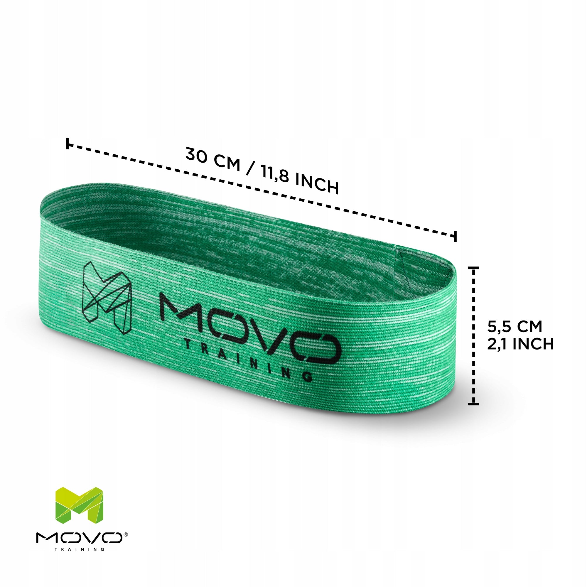 HIP BAND MINI SET OF EXERCISE MATERIAL TAPES Number of pieces in the set 2