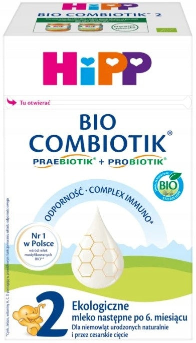 HIPP 2 BIO COMBIOTIK MILK for children after 6m. 550 g