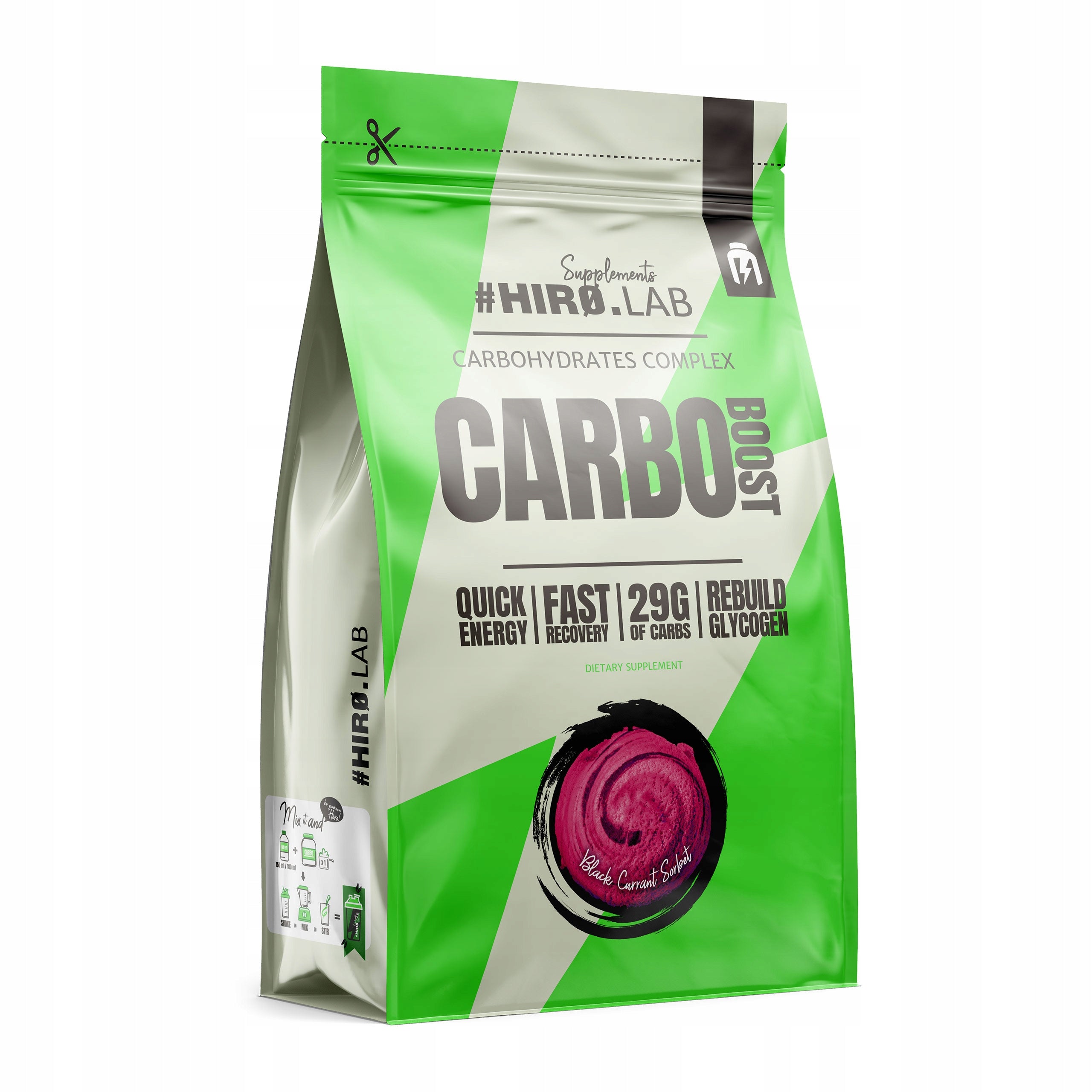 HIRO.LAB CARBO BOOST 1000G BLACKCURRANT