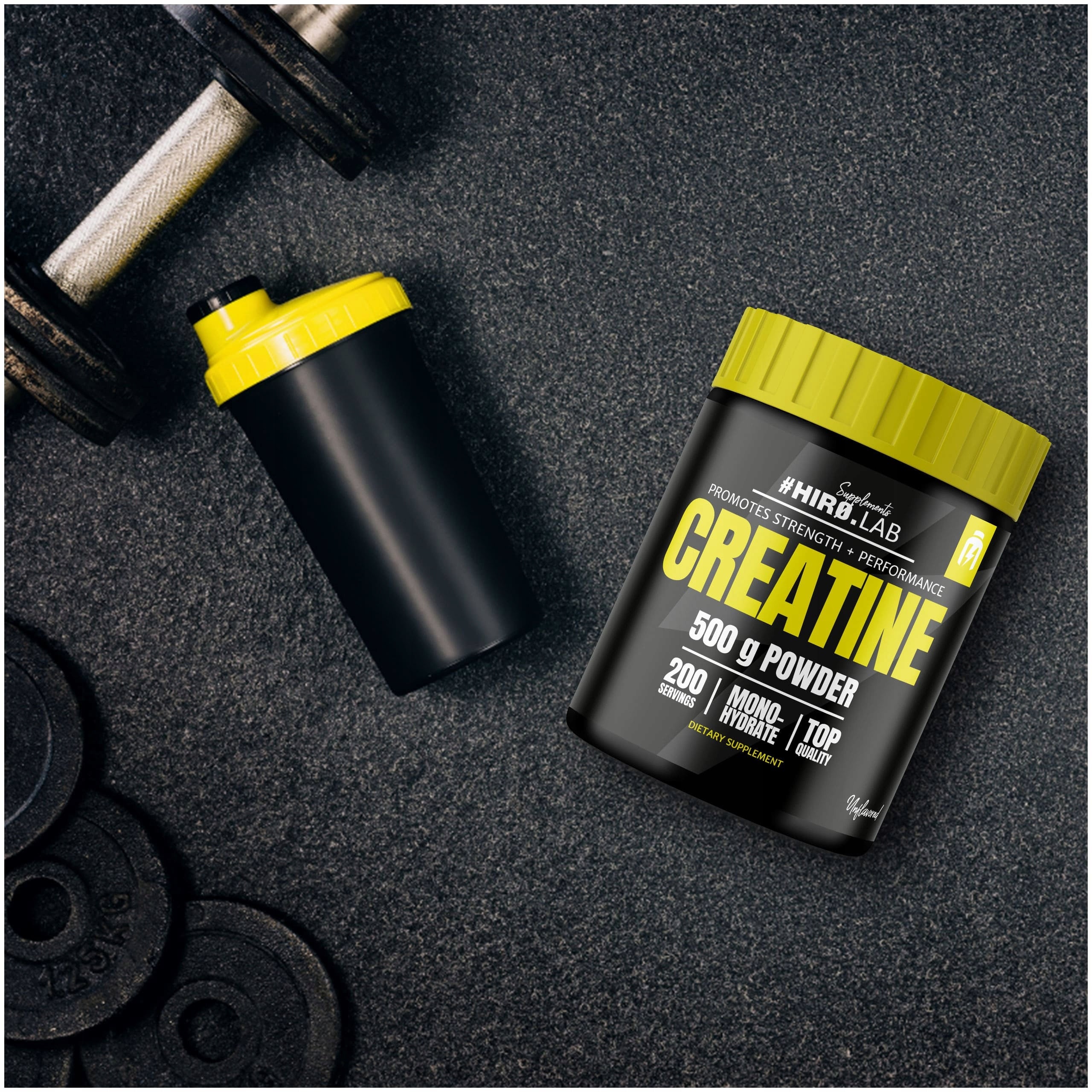 HIRO.LAB CREATINE 500G CREATINE TASTELESS PURE Manufacturer code 1000024280#455