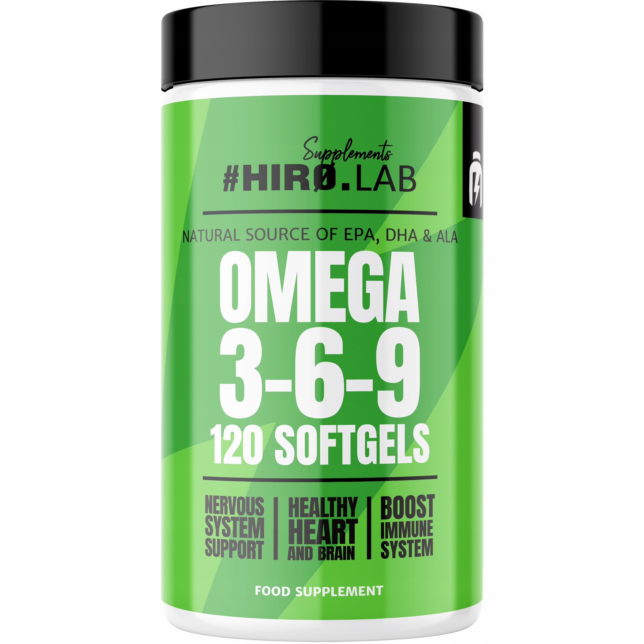 HIRO.LAB Omega 3-6-9 120 capsules