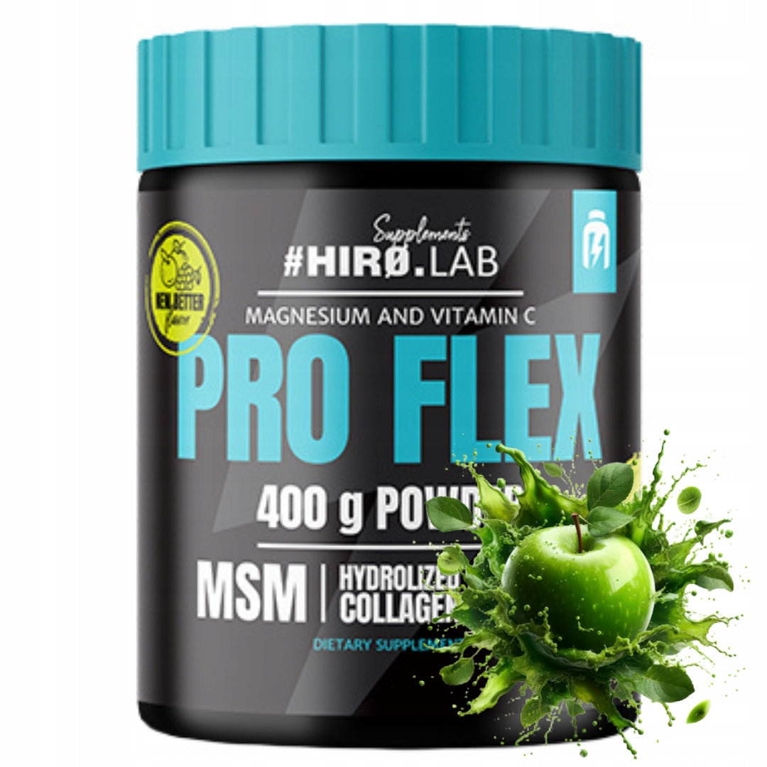 HIRO.LAB Pro Flex 400g taste green apple collagen for joints cartilage colla
