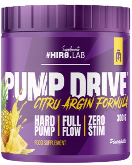 HIRO.LAB Pump Drive Pre-Workout Pineapple 300 g
